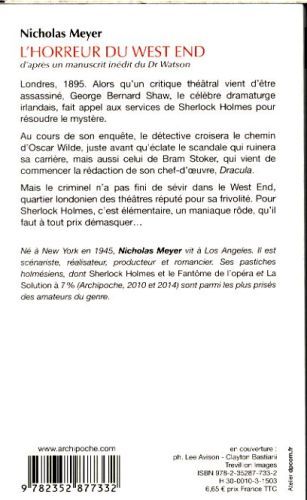 Produktbild: L'Horreur du West End