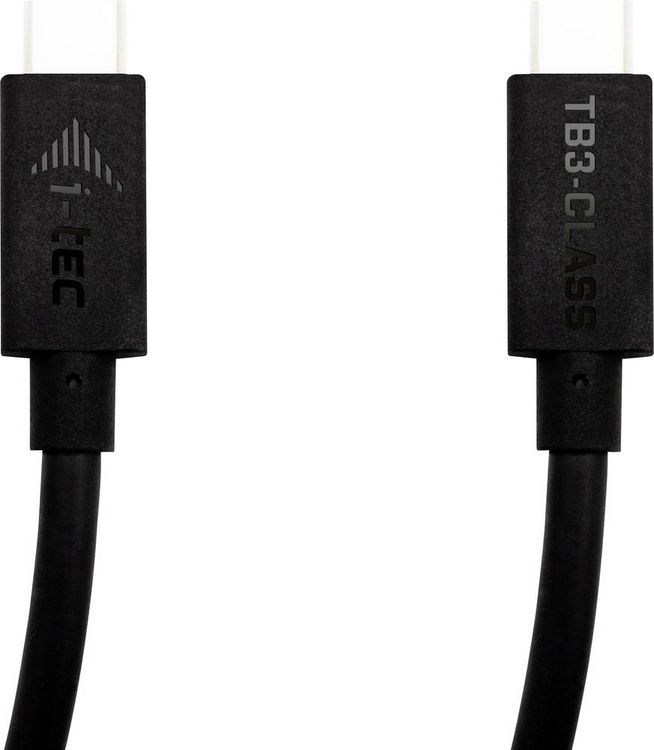 Produktbild: I-tec USB-C&reg; Kabel USB-C&reg; Stecker 1.50m Schwarz TB3CBL150CM