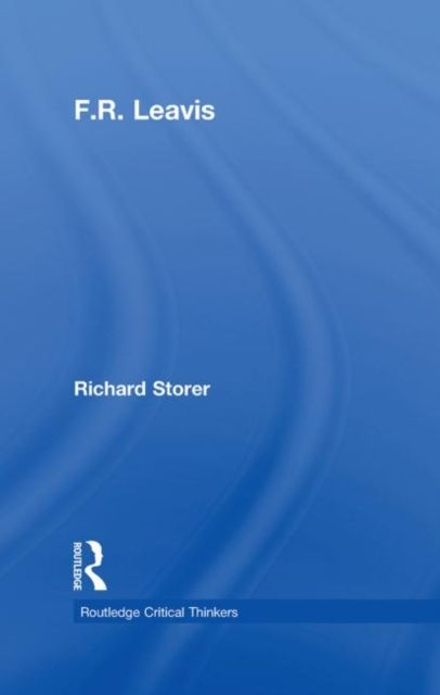 Produktbild: Storer, R: F.R. Leavis