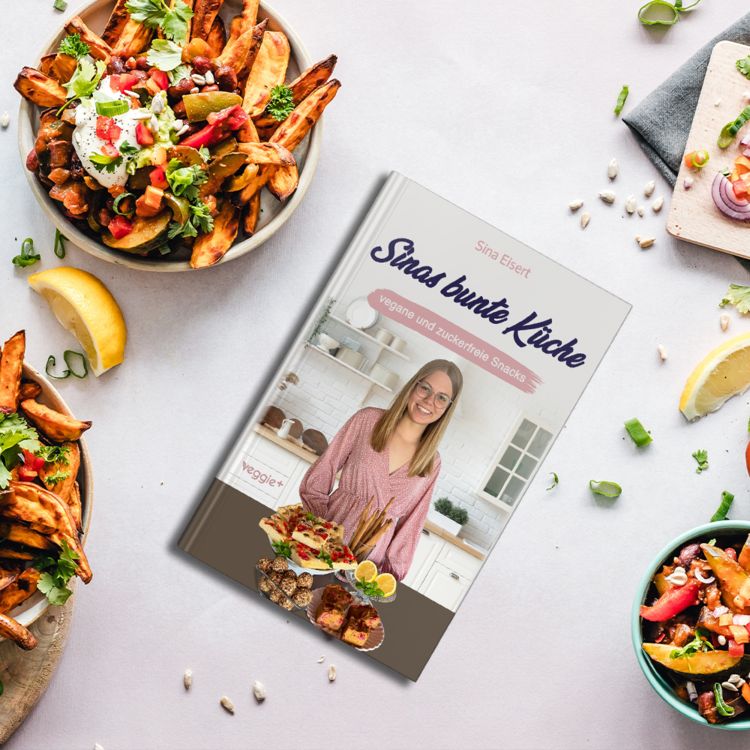 Produktbild: Sinas bunte K&uuml;che - vegane und zuckerfreie Snacks