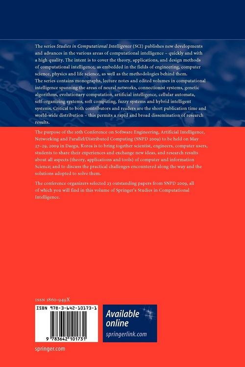 Produktbild: Software Engineering, Artificial Intelligence, Networking and Parallel/Distributed Computing