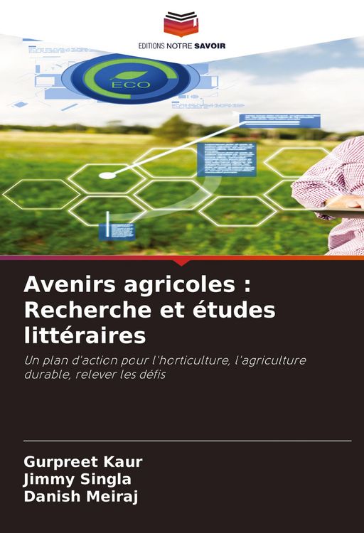 Produktbild: Avenirs agricoles : Recherche et &eacute;tudes litt&eacute;raires