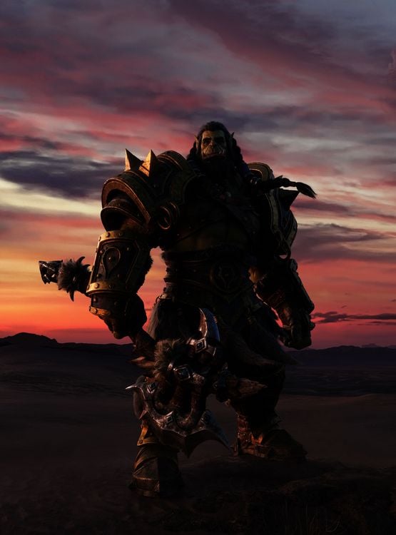 Produktbild: Geschenkset World of Warcraft Thrall, Revell Modellbausatz mit Basiszubeh&ouml;r