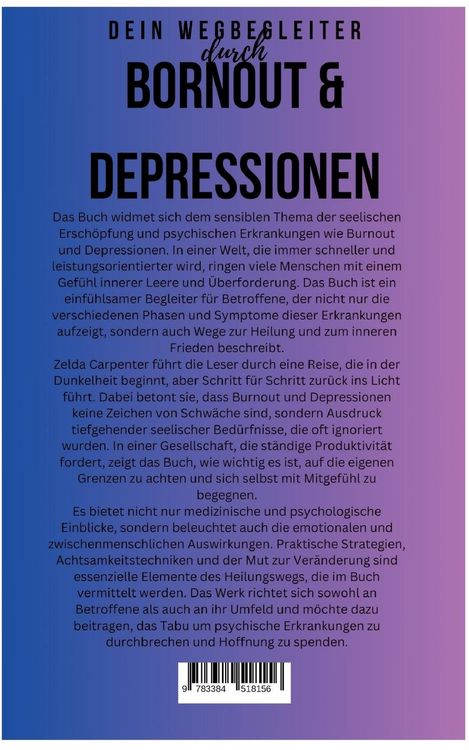 Produktbild: BurnOut & Depressionen