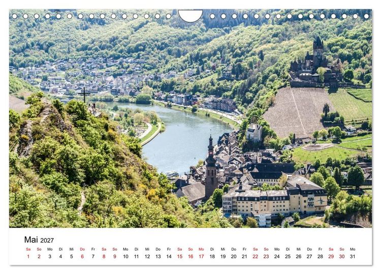 Produktbild: Reiseziele: Zwischen Nordsee und Alpen (Wandkalender 2027 DIN A4 quer), CALVENDO Monatskalender