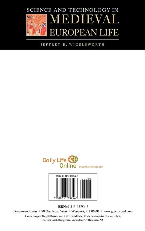 Produktbild: Science and Technology in Medieval European Life