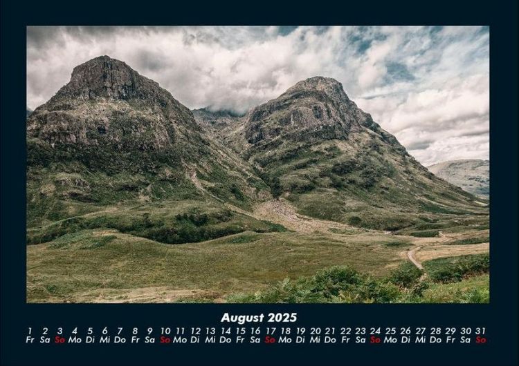 Produktbild: Bergige Welten 2025 Fotokalender DIN A4