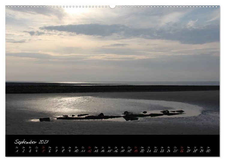 Produktbild: Baltrum (Wandkalender 2027 DIN A2 quer), CALVENDO Monatskalender