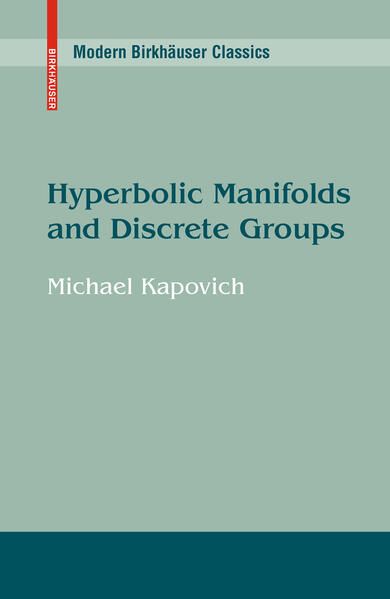Produktbild: Hyperbolic Manifolds and Discrete Groups