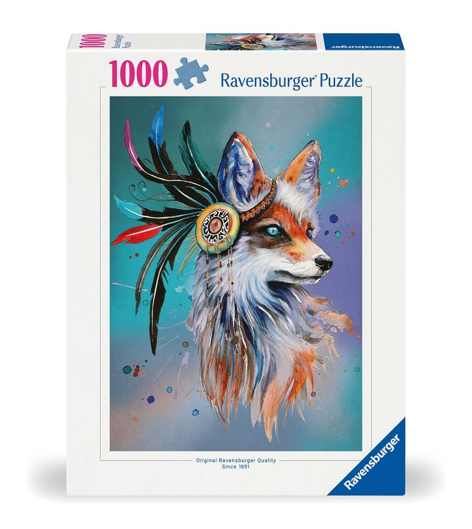 Produktbild: Erwachsenenpuzzle 1000 Teile - Boho Fuchs