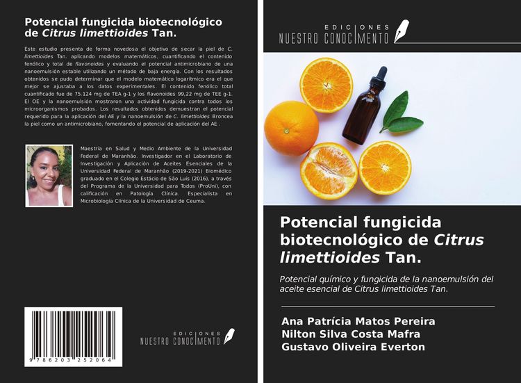 Produktbild: Potencial fungicida biotecnol&oacute;gico de Citrus limettioides Tan.