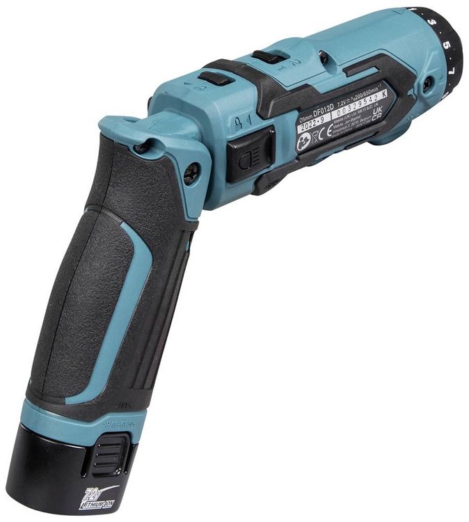 Produktbild: Makita DF012DZ DF012DZ Akku-Knickschrauber 7.2 V