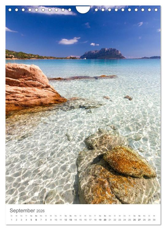 Produktbild: Sardinien (Wandkalender 2026 DIN A4 hoch), CALVENDO Monatskalender