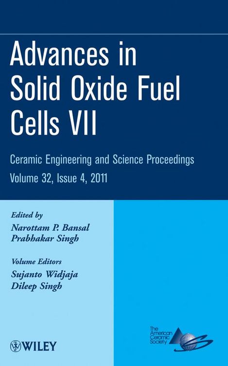 Produktbild: Advances in Solid Oxide Fuel Cells VII, Volume 32, Issue 4
