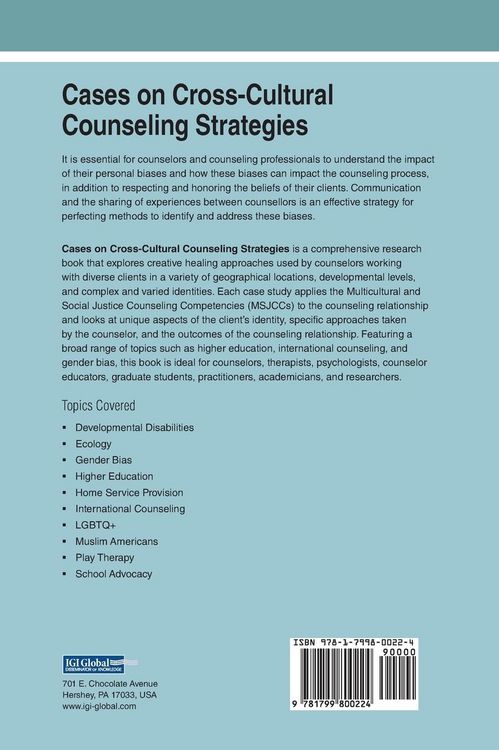 Produktbild: Cases on Cross-Cultural Counseling Strategies