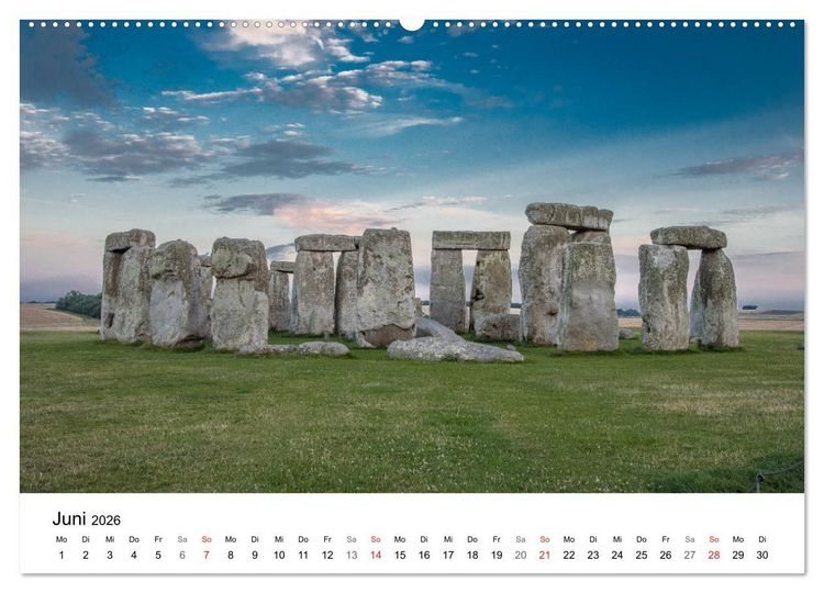 Produktbild: Foto-Momente S&uuml;d-England - Magische Orte (hochwertiger Premium Wandkalender 2026 DIN A2 quer), Kunstdruck in Hochglanz