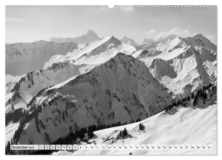 Produktbild: Traumhafte Allg&auml;uer Alpen (Wandkalender 2027 DIN A2 quer), CALVENDO Monatskalender