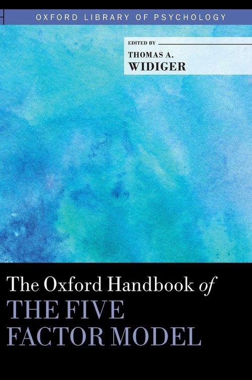 Produktbild: Oxford Handbook of the Five Factor Model