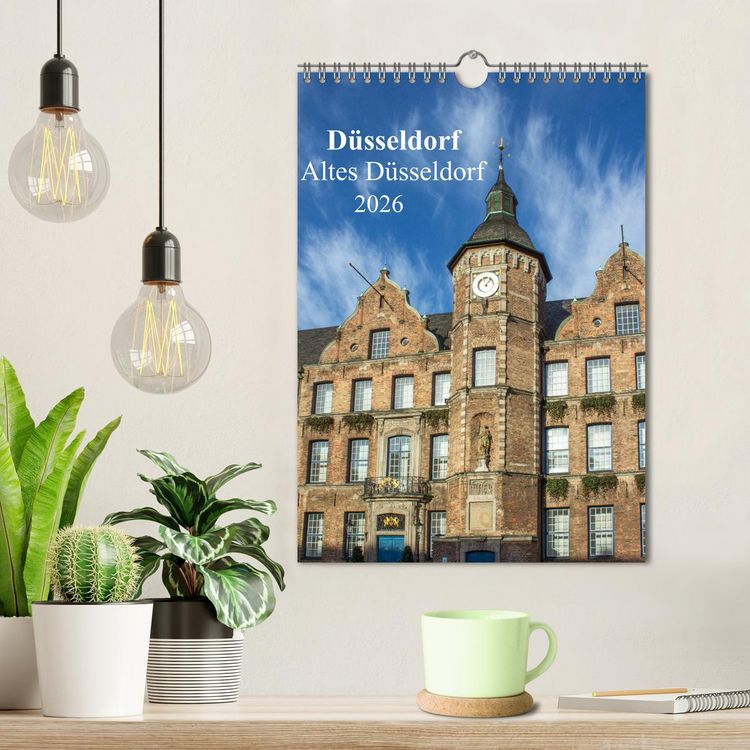 Produktbild: D&uuml;sseldorf - Altes D&uuml;sseldorf (Wandkalender 2026 DIN A4 hoch), CALVENDO Monatskalender