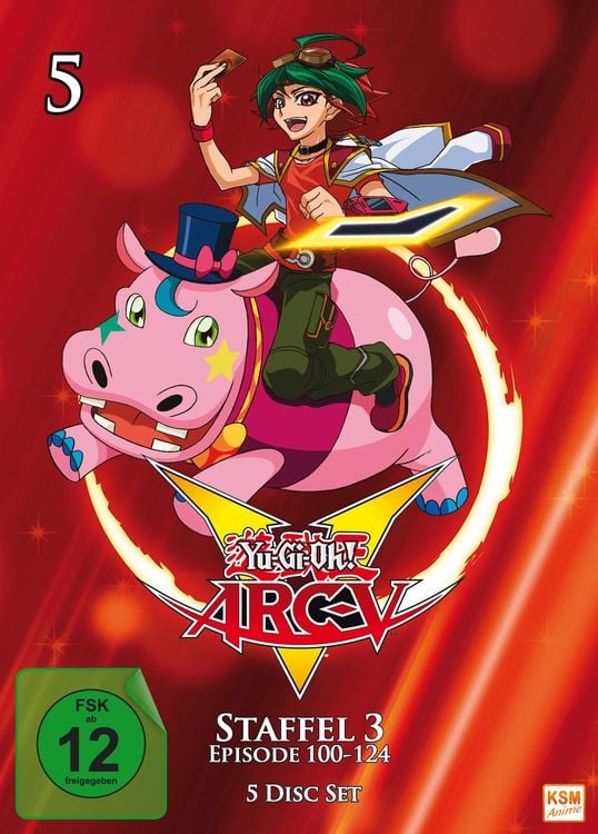 Produktbild: Yu-Gi-Oh! Arc-V - Staffel 3.1: Episode 100-124 [5 DVDs]