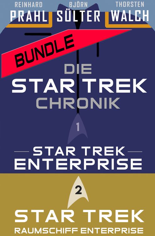Produktbild: Die Star-Trek-Chronik Bundle - Star Trek: Enterprise (Teil 1) & Raumschiff Enterprise (Teil 2)