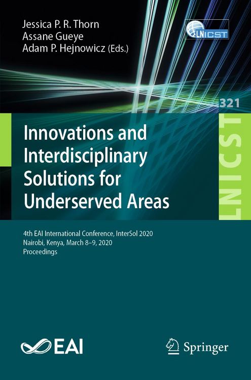 Produktbild: Innovations and Interdisciplinary Solutions for Underserved Areas