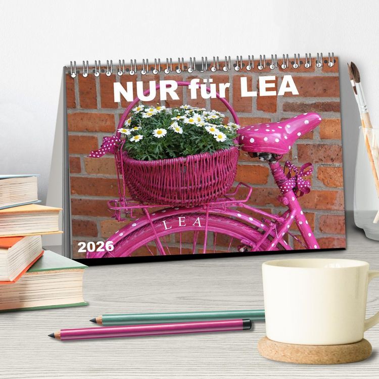 Produktbild: Nur f&uuml;r LEA (Tischkalender 2026 DIN A5 quer), CALVENDO Monatskalender