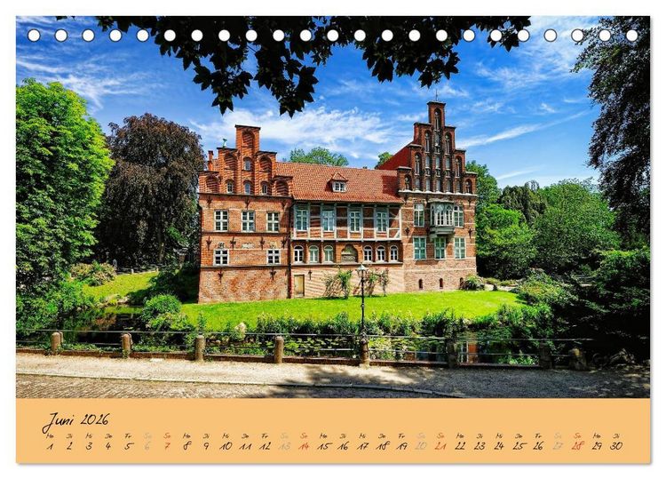 Produktbild: Bergedorf Hamburgs Perle an der Bille (Tischkalender 2026 DIN A5 quer), CALVENDO Monatskalender