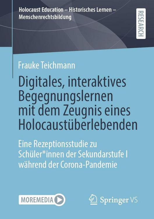 Bild vom Artikel Digitales, interaktives Begegnungslernen mit dem Zeugnis eines Holocaustüberlebenden vom Autor Frauke Teichmann