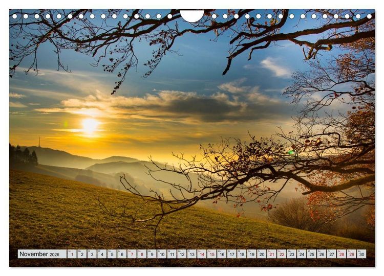 Produktbild: Weinregion Kaiserstuhl (Wandkalender 2026 DIN A4 quer), CALVENDO Monatskalender