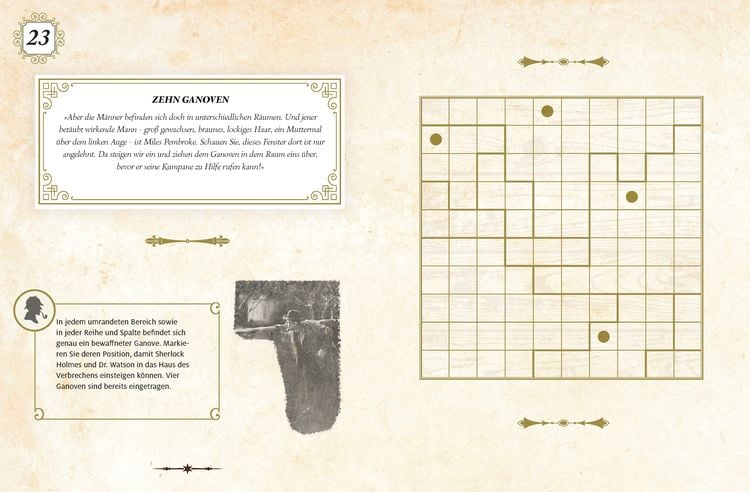 Produktbild: Sherlock Holmes' Adventskalender der Logikr&auml;tsel