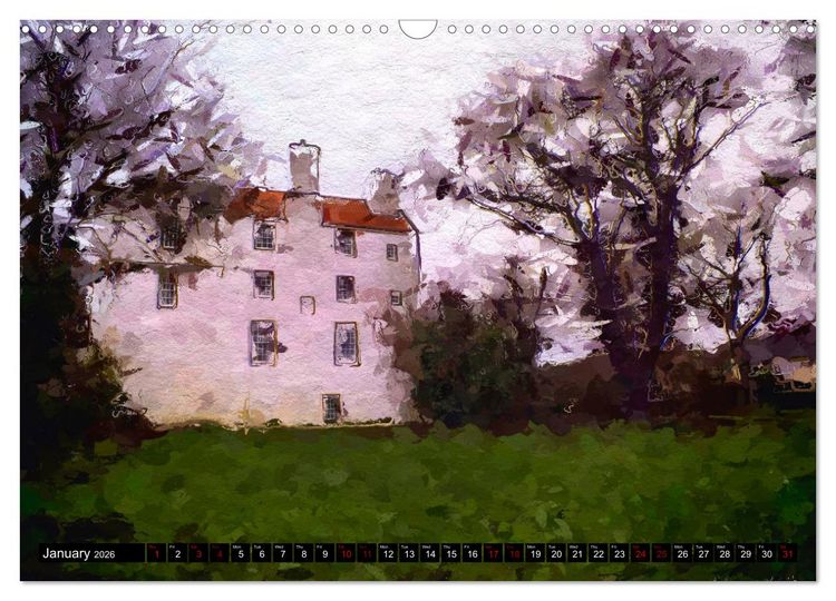 Produktbild: Castles of Scotland (Wall Calendar 2026 DIN A3 landscape), CALVENDO 12 Month Wall Calendar