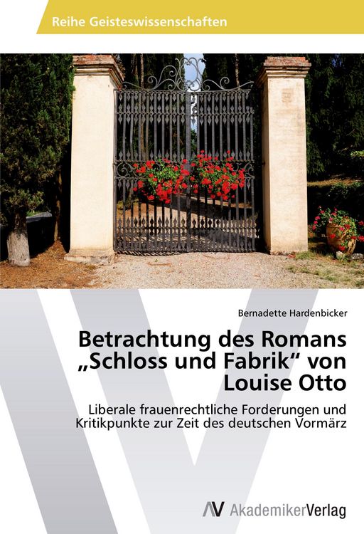 Produktbild: Betrachtung des Romans "Schloss und Fabrik" von Louise Otto