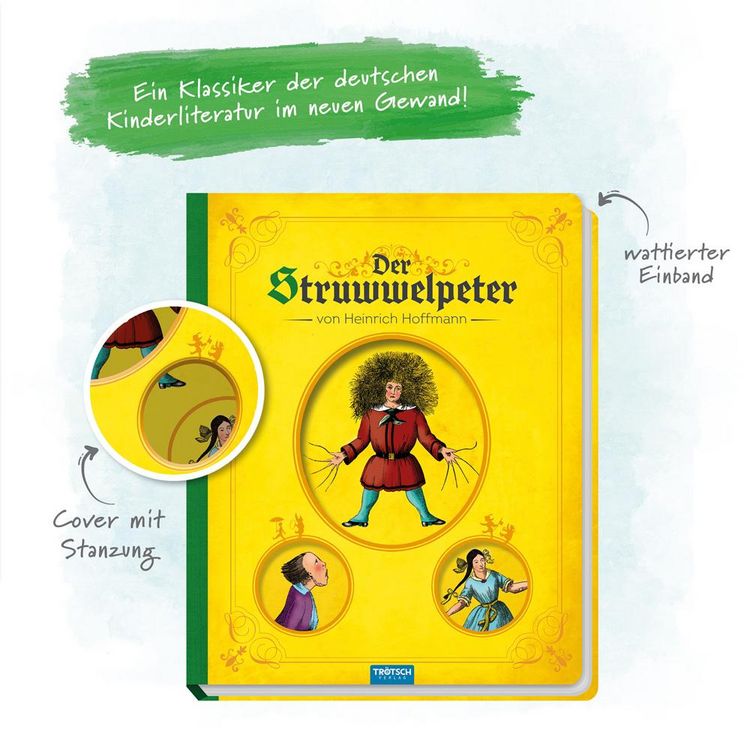 Produktbild: Tr&ouml;tsch Kinderbuch Struwwelpeter