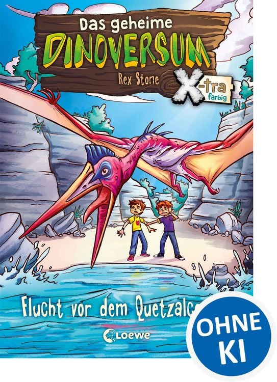Produktbild: Das geheime Dinoversum Xtra (Band 4) - Flucht vor dem Quetzalcoatlus