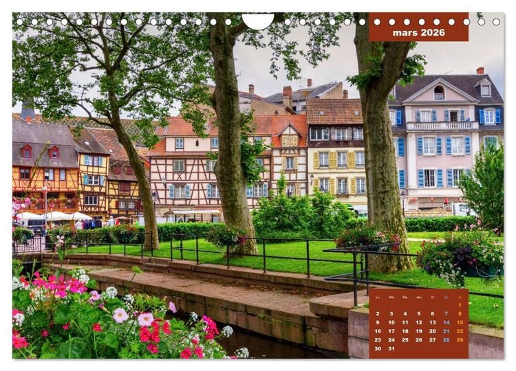 Produktbild: Colmar en Couleurs (Calendrier mural 2026 DIN A4 vertical), CALVENDO calendrier mensuel