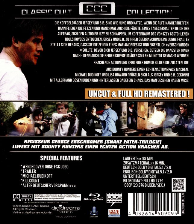 Produktbild: Bounty Hunters 1 - Uncut/Classic Cult Edition