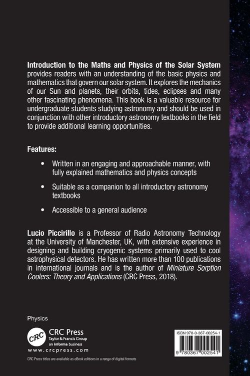 Produktbild: Introduction to the Maths and Physics of the Solar System