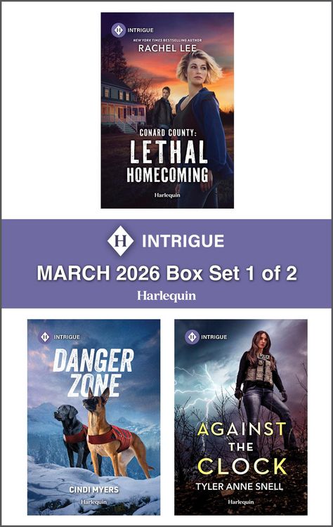 Produktbild: Harlequin Intrigue March 2026 - Box Set 1 of 2