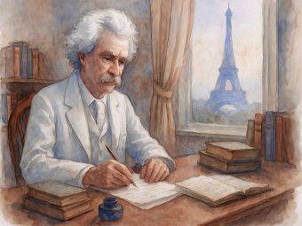 Produktbild: CALVENDO Puzzle Mark Twain | 1000 Teile Lege-Gr&ouml;&szlig;e 64x48cm Foto-Puzzle f&uuml;r gl&uuml;ckliche Stunden