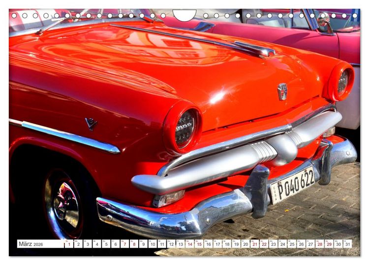 Produktbild: Crestline - Schmuckst&uuml;ck auf R&auml;dern von Ford (Wandkalender 2026 DIN A4 quer), CALVENDO Monatskalender