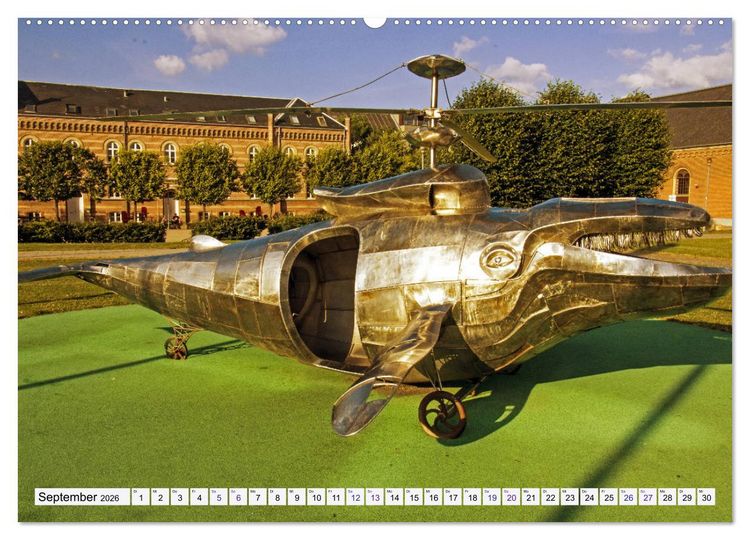 Produktbild: Aarhus: Stadt des L&auml;chelns - Kulturhauptstadt D&auml;nemarks (Wandkalender 2026 DIN A2 quer), CALVENDO Monatskalender