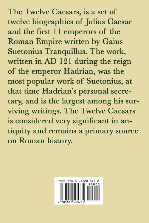 Produktbild: The Lives of the Twelve Caesars