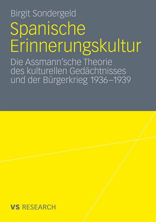 Produktbild: Spanische Erinnerungskultur