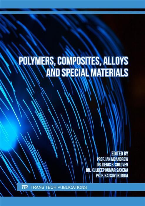 Produktbild: Polymers, Composites, Alloys and Special Materials
