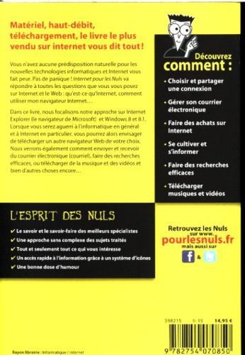 Produktbild: Internet Pour Les Nuls (16e Edition)