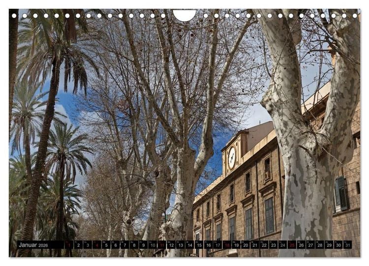 Produktbild: Palermo - Impressionen (Wandkalender 2026 DIN A4 quer), CALVENDO Monatskalender