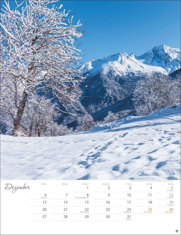 Produktbild: Sch&ouml;nes Alpenland Posterkalender 2027