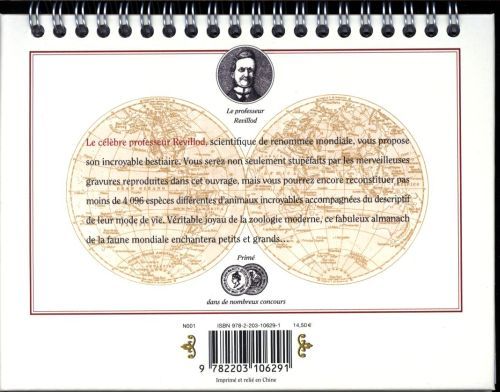 Produktbild: Bestiaire universel du professeur Revillod