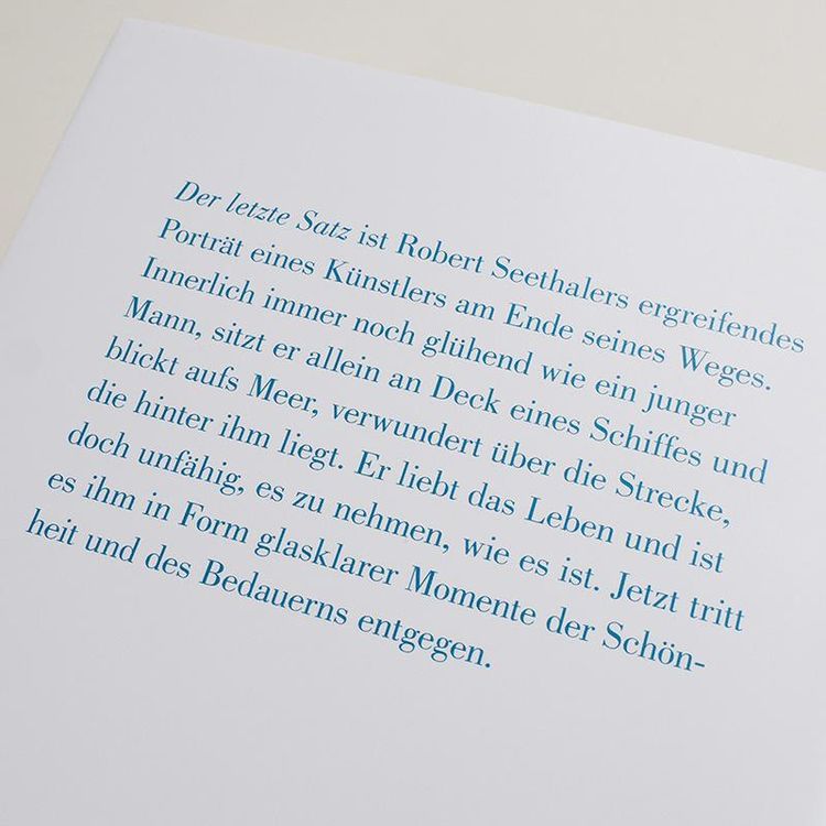 Produktbild: Der letzte Satz